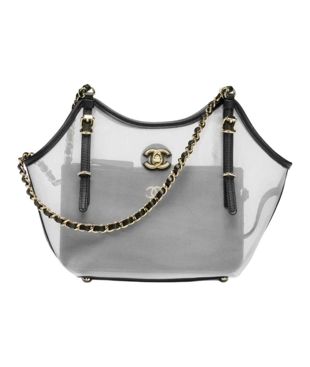 CHANEL Черная сумка через плечо, фото 6