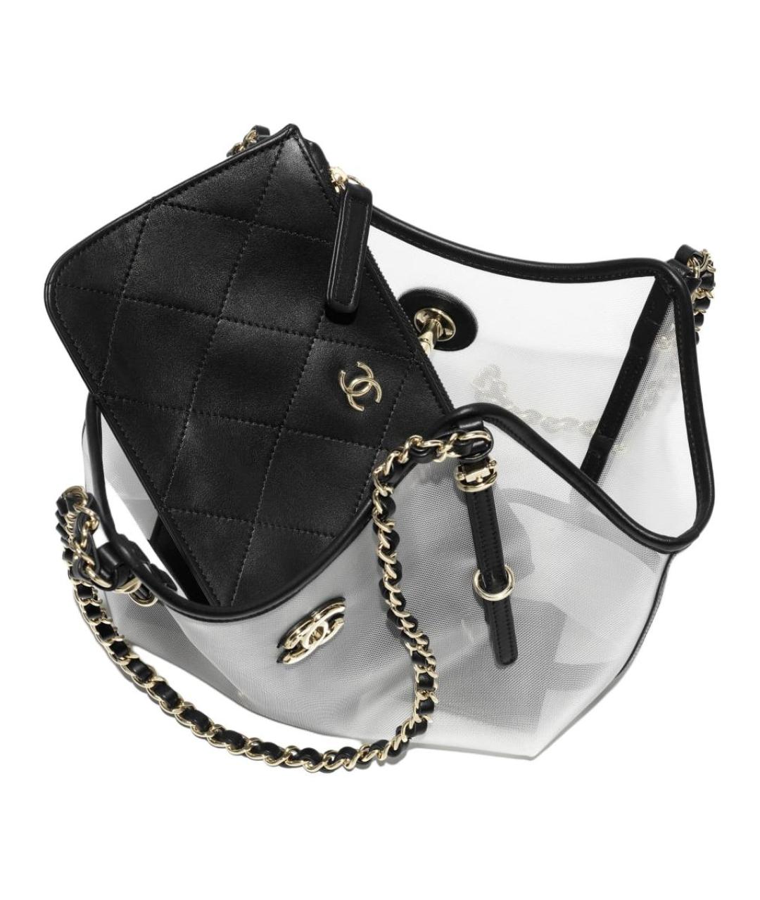 CHANEL Черная сумка через плечо, фото 3
