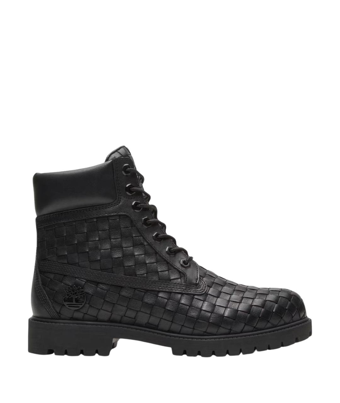 TIMBERLAND Черные кожаные ботинки, фото 1