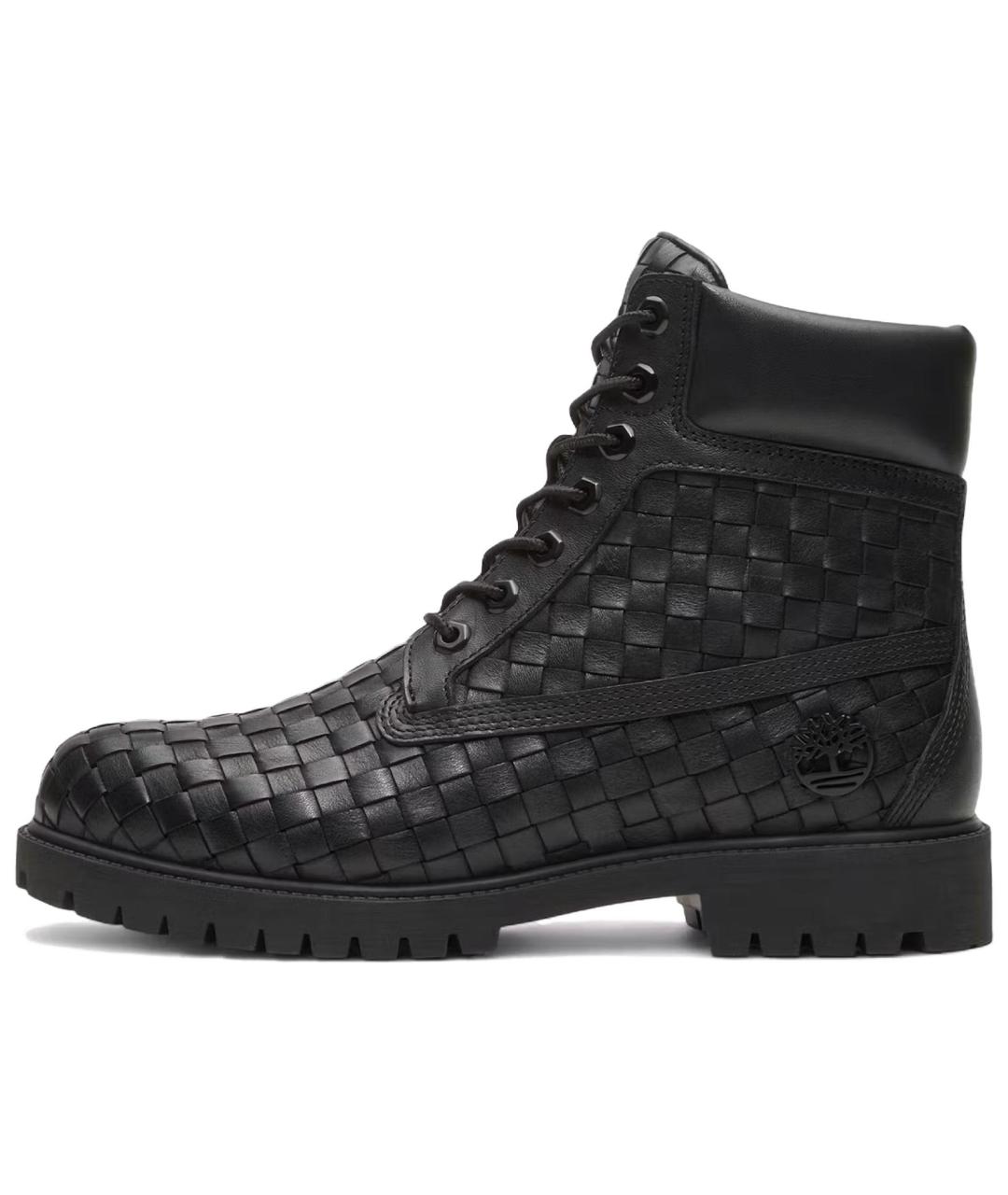 TIMBERLAND Черные кожаные ботинки, фото 2