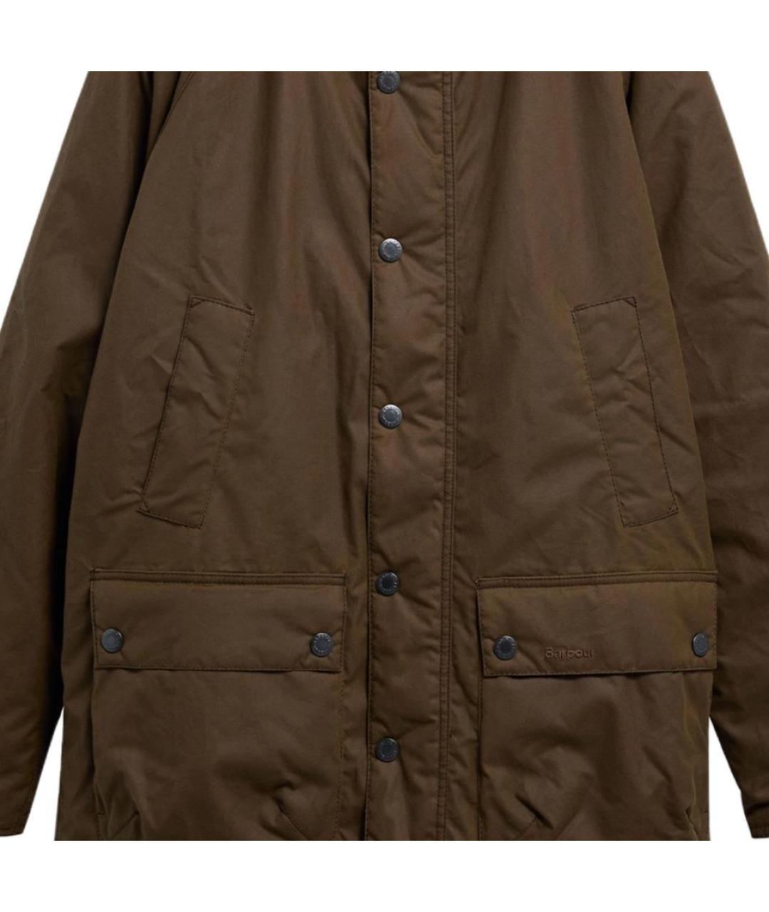 BARBOUR Коричневое пальто, фото 5