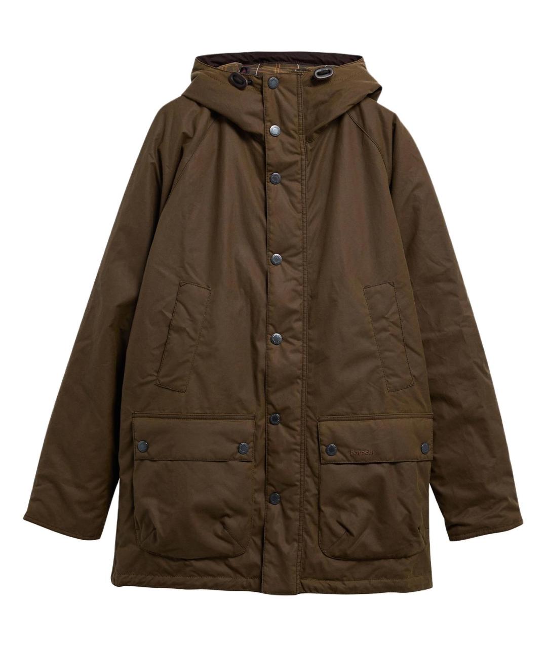 BARBOUR Коричневое пальто, фото 1