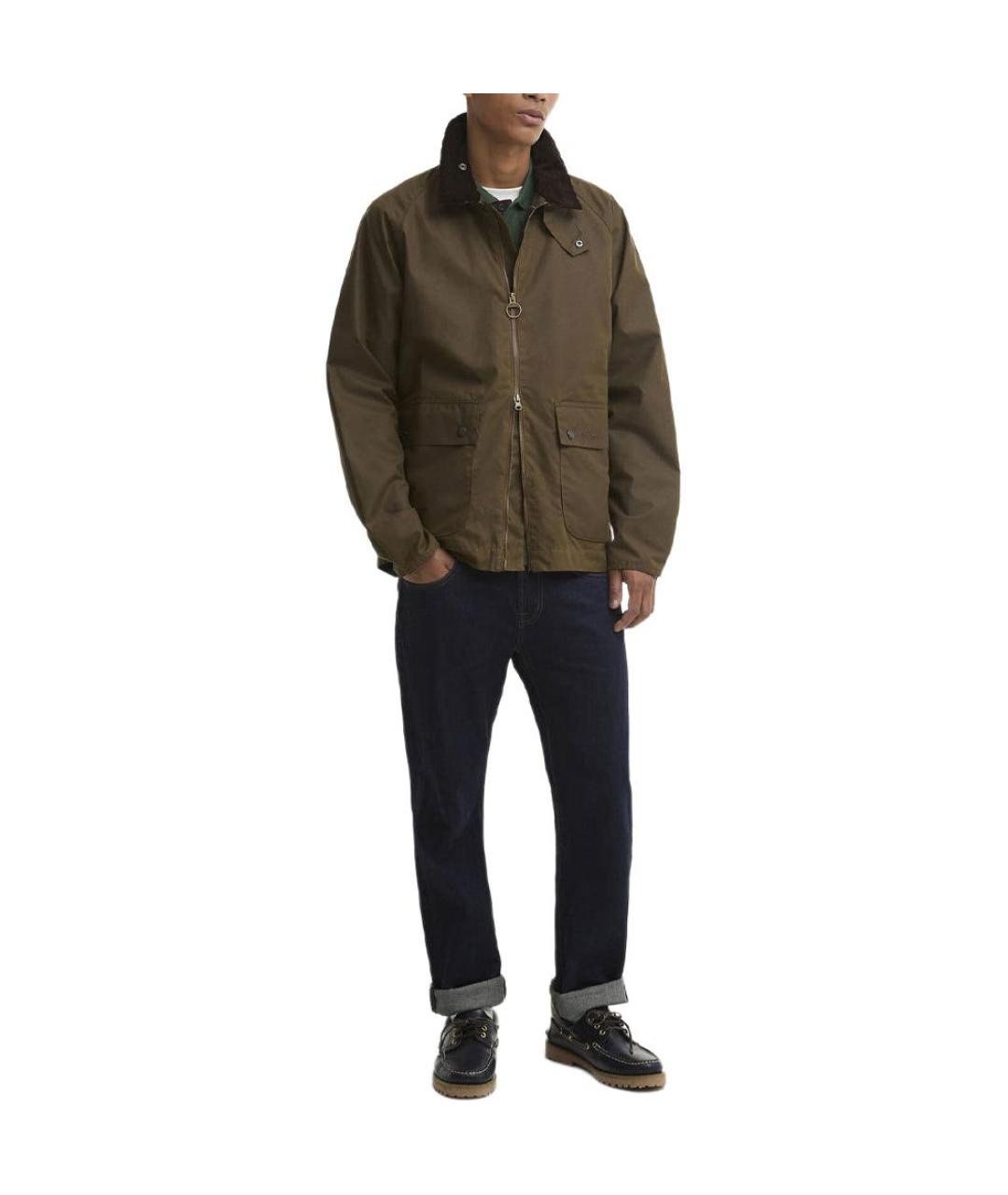 BARBOUR Коричневая куртка, фото 2