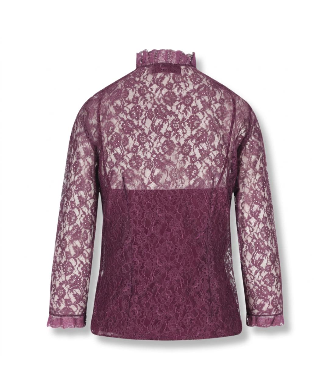 GUCCI Фиолетовая блузы, фото 2