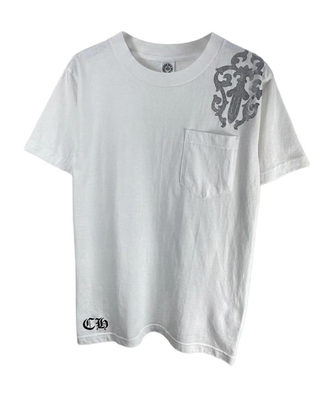 CHROME HEARTS Белая футболка, фото 1