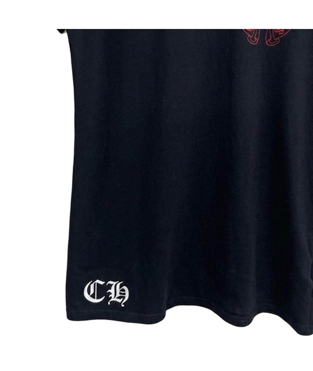 CHROME HEARTS Черная футболка, фото 5