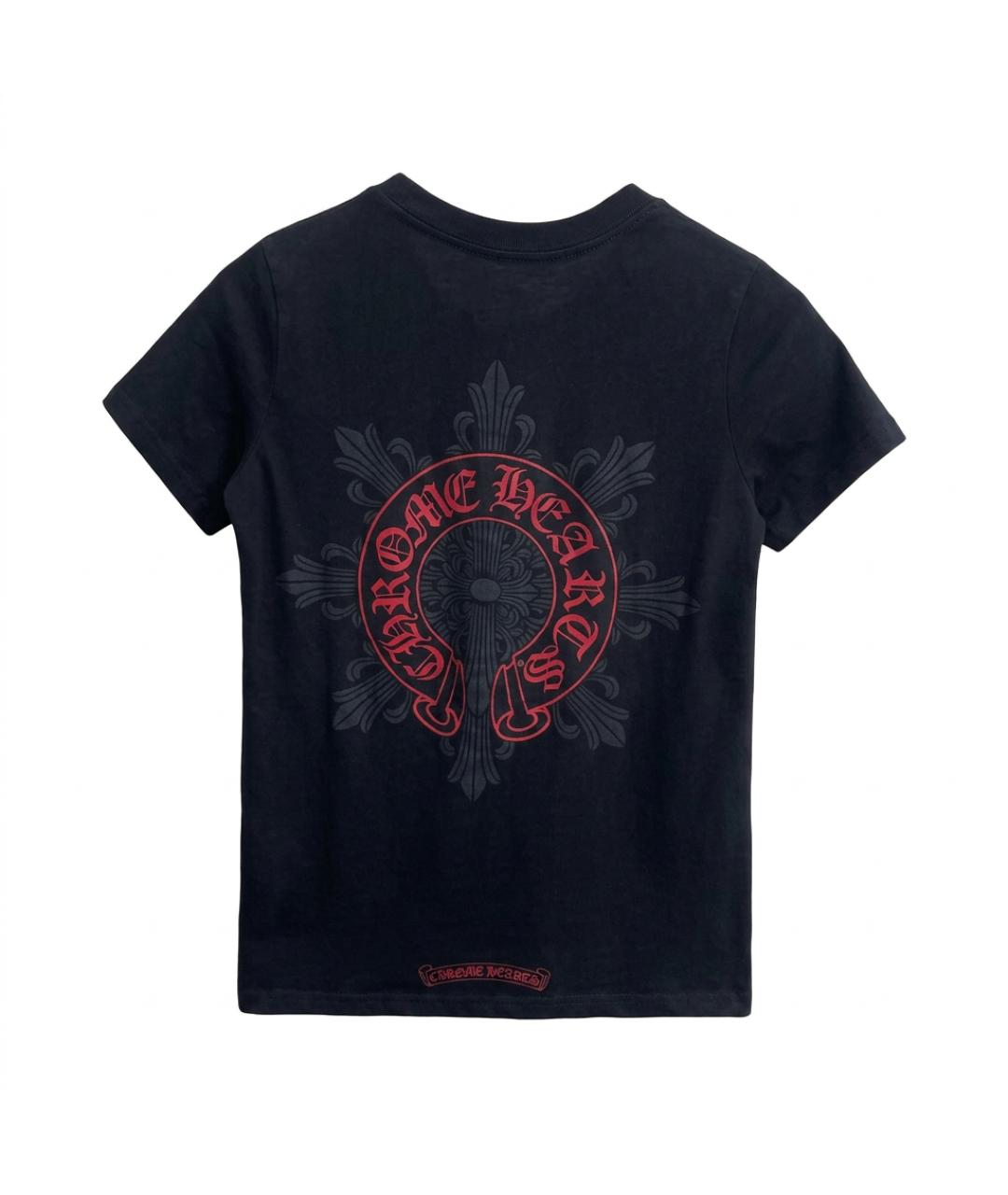 CHROME HEARTS Черная футболка, фото 2