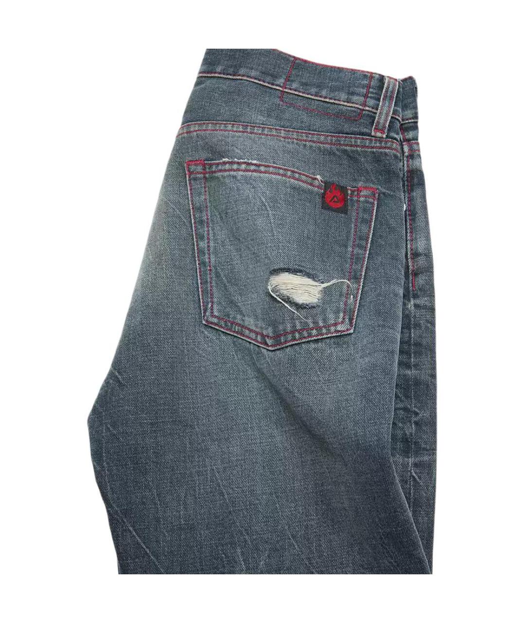 ACNE STUDIOS Синие прямые джинсы, фото 4