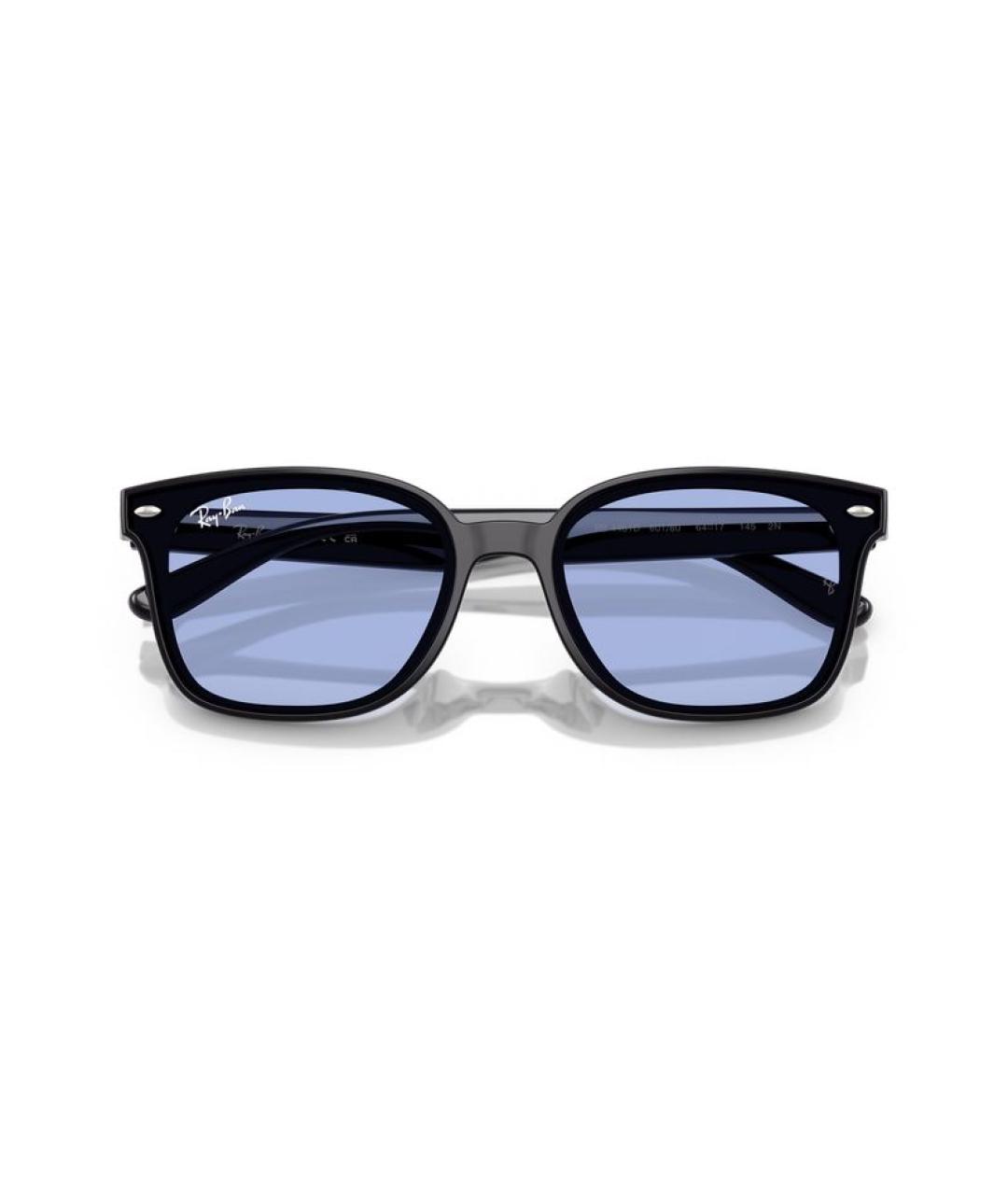 RAY BAN Черные пластиковые солнцезащитные очки, фото 3