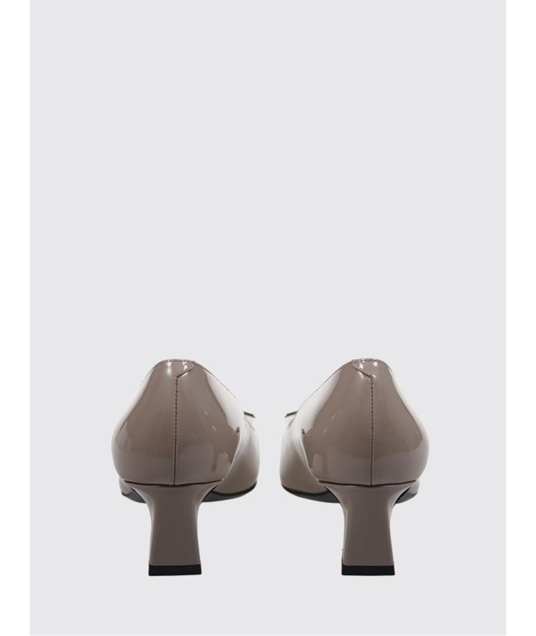 ROGER VIVIER Бежевые кожаные туфли, фото 3