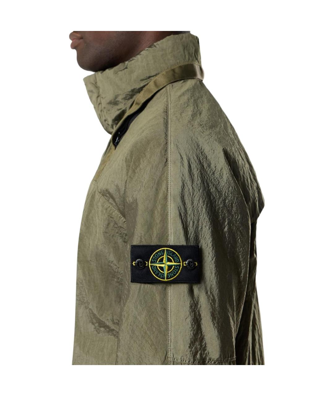 STONE ISLAND Зеленая куртка, фото 5