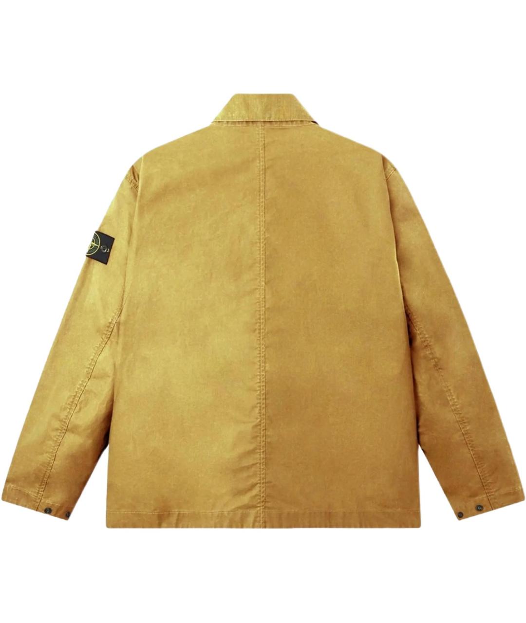 STONE ISLAND Желтая куртка, фото 2