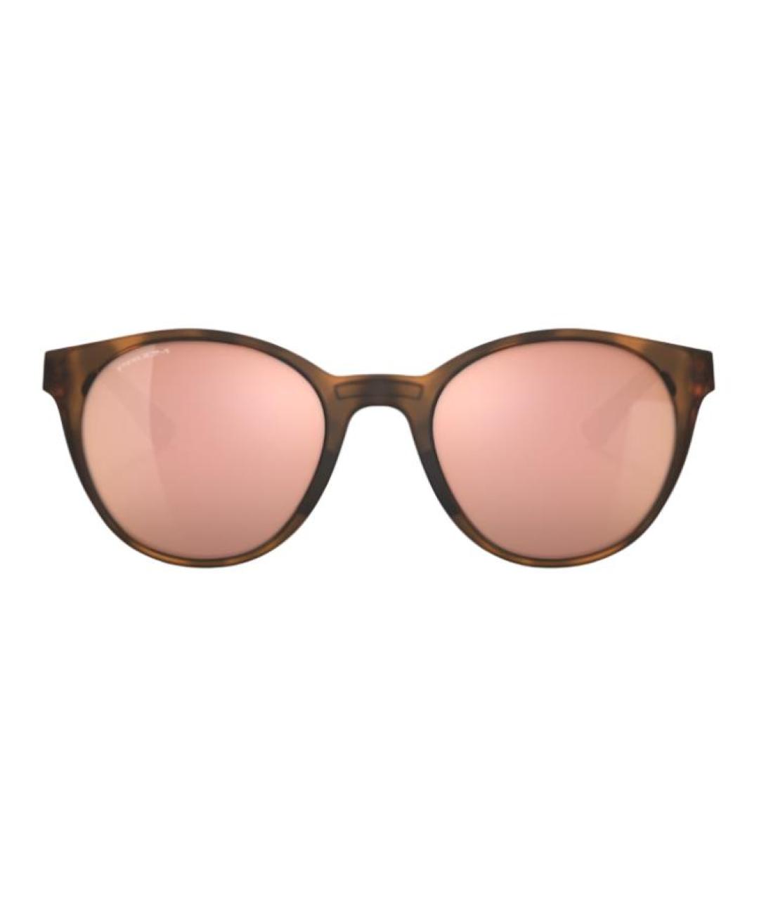 OAKLEY Коричневые пластиковые солнцезащитные очки, фото 2