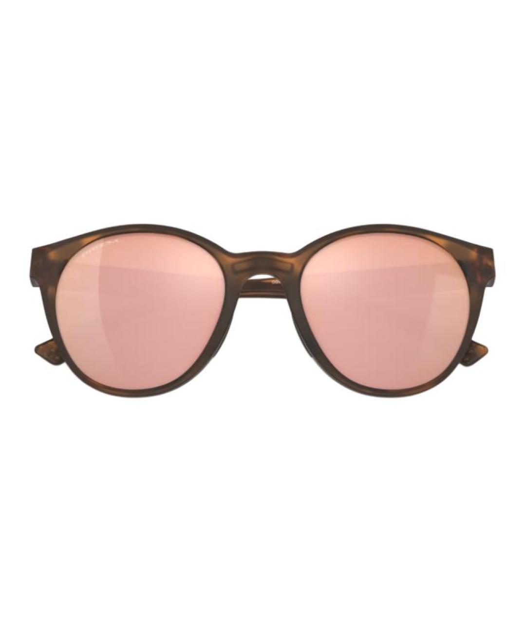 OAKLEY Коричневые пластиковые солнцезащитные очки, фото 5