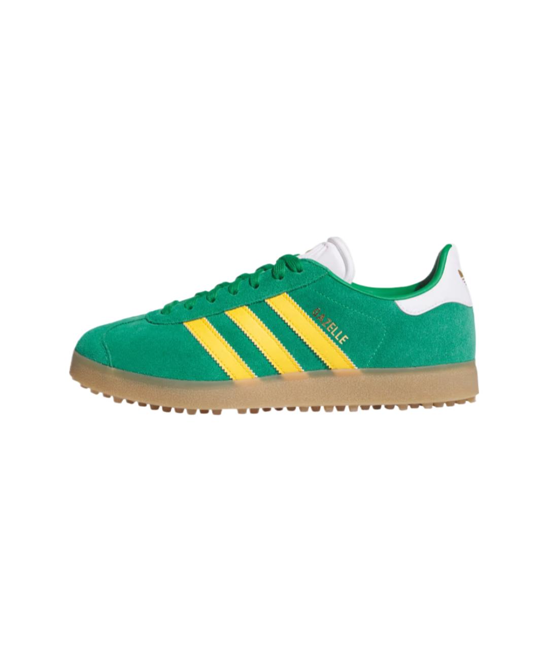 ADIDAS Зеленые замшевые кроссовки, фото 2