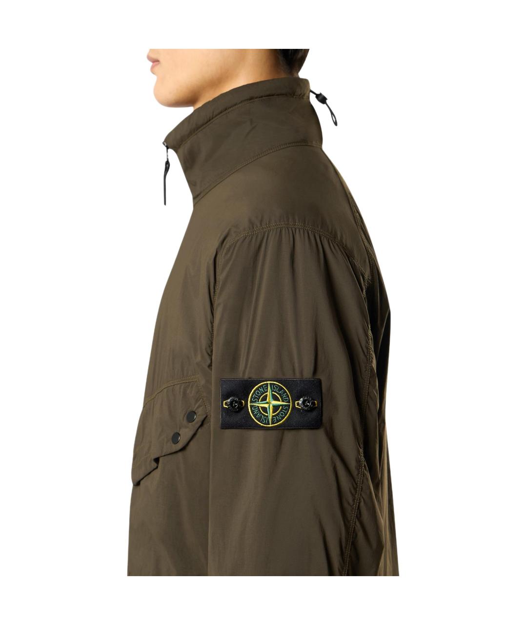 STONE ISLAND Хаки куртка, фото 3
