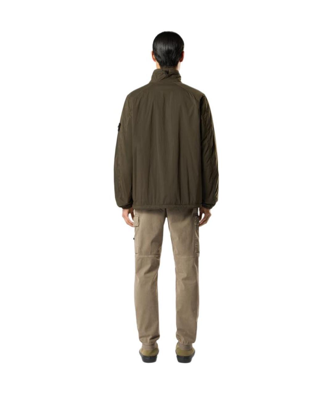 STONE ISLAND Хаки куртка, фото 5