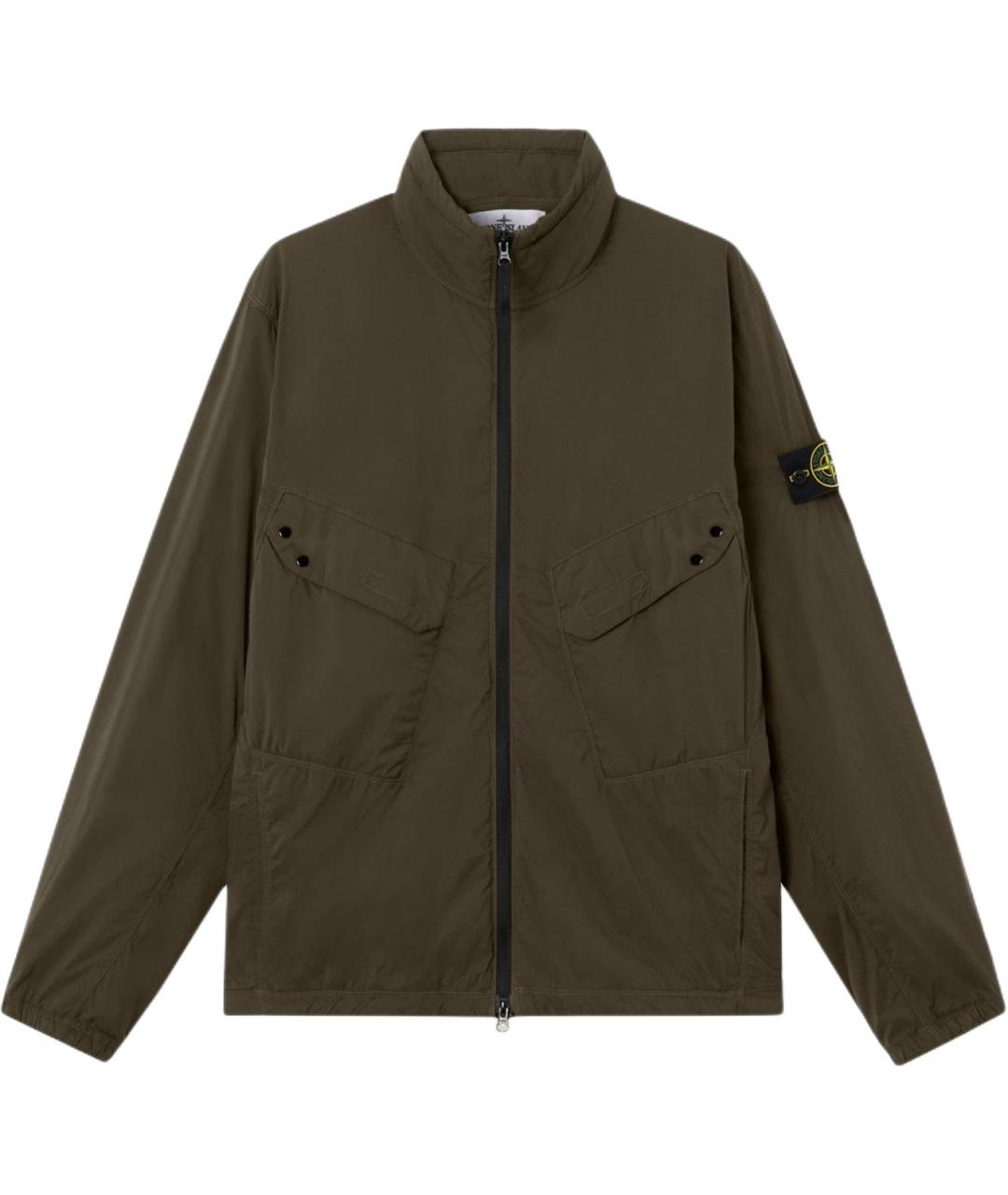 STONE ISLAND Хаки куртка, фото 1