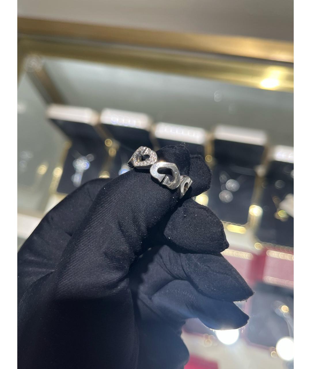 CARTIER Серебряное кольцо из белого золота, фото 2