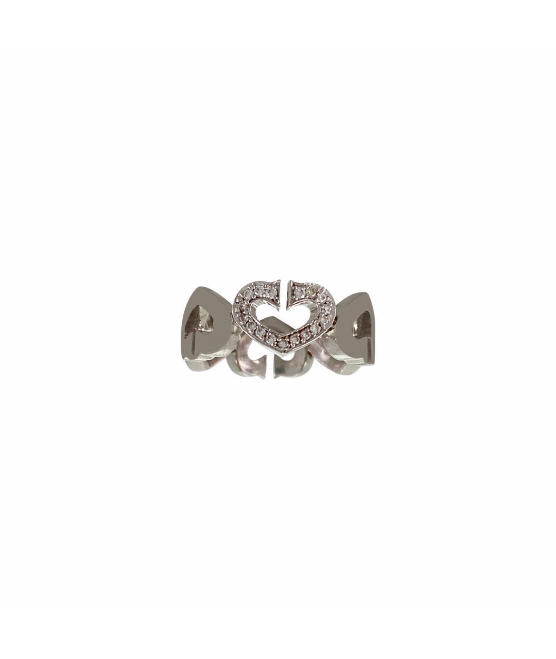 CARTIER Серебряное кольцо из белого золота, фото 1