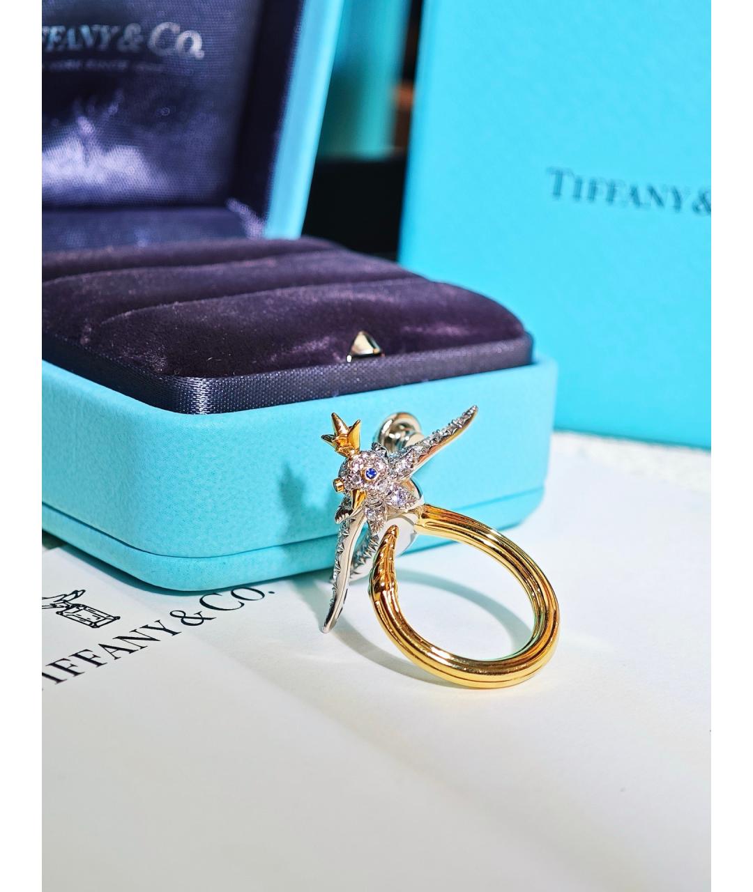 TIFFANY&CO Золотое кольцо из желтого золота, фото 5