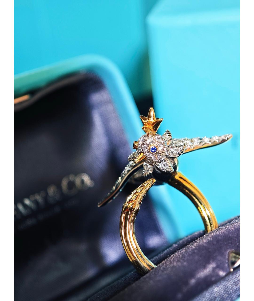 TIFFANY&CO Золотое кольцо из желтого золота, фото 7