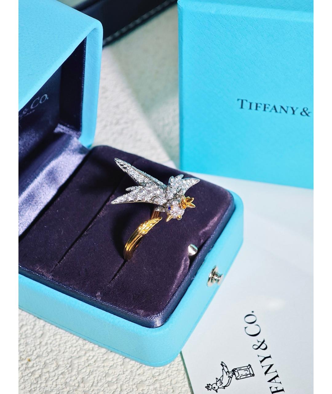 TIFFANY&CO Золотое кольцо из желтого золота, фото 4