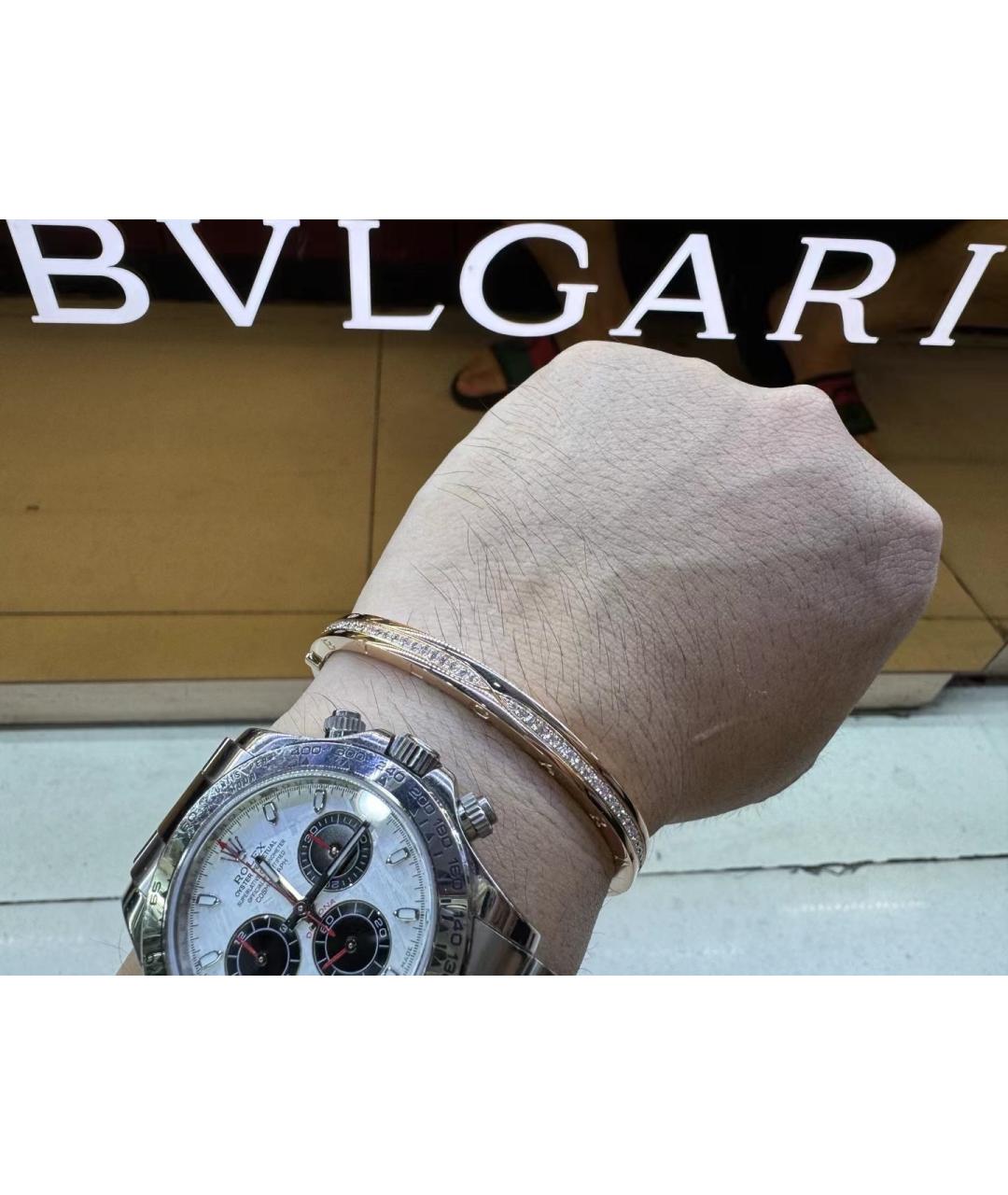 BVLGARI Золотой браслет из розового золота, фото 6