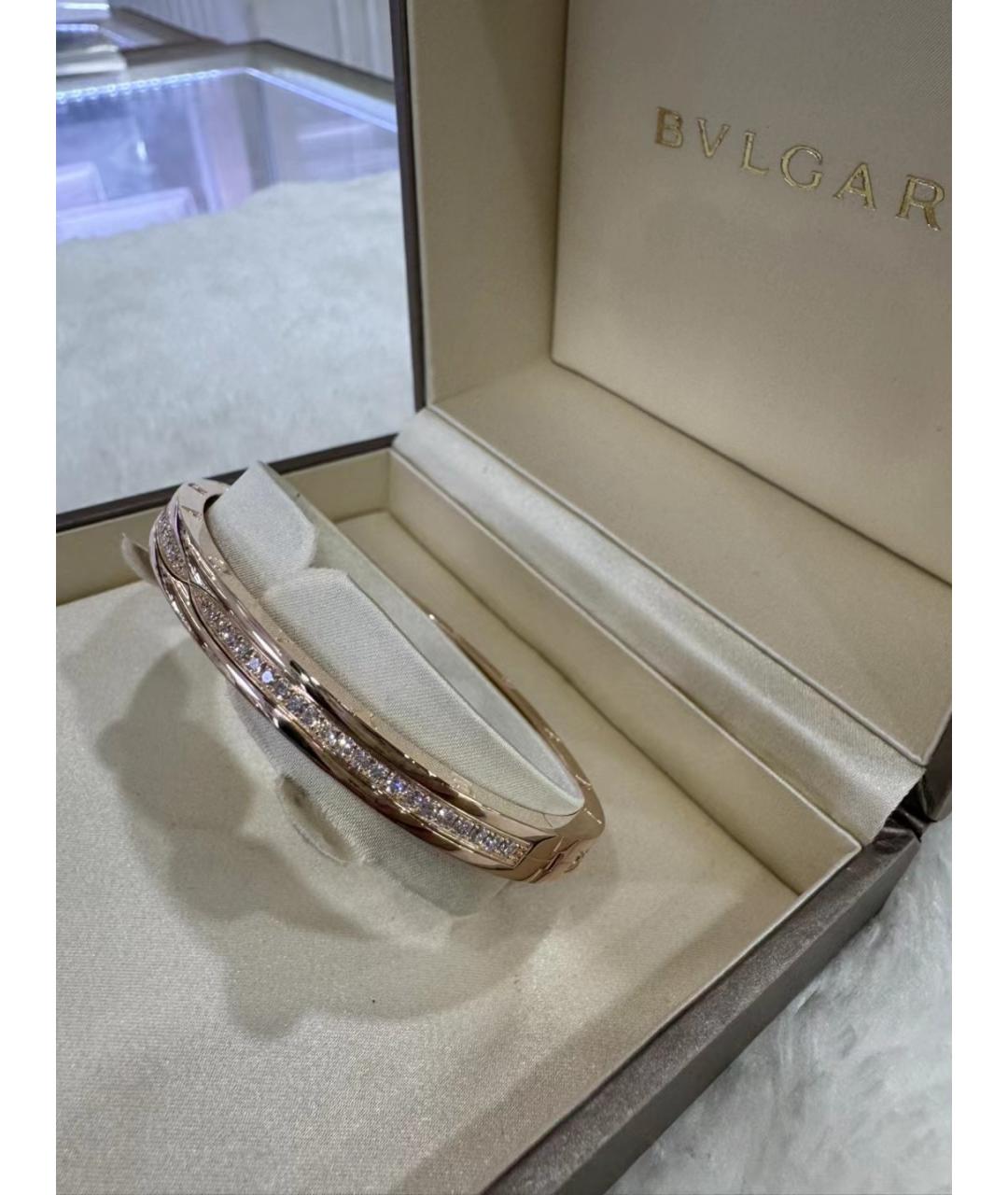 BVLGARI Золотой браслет из розового золота, фото 3