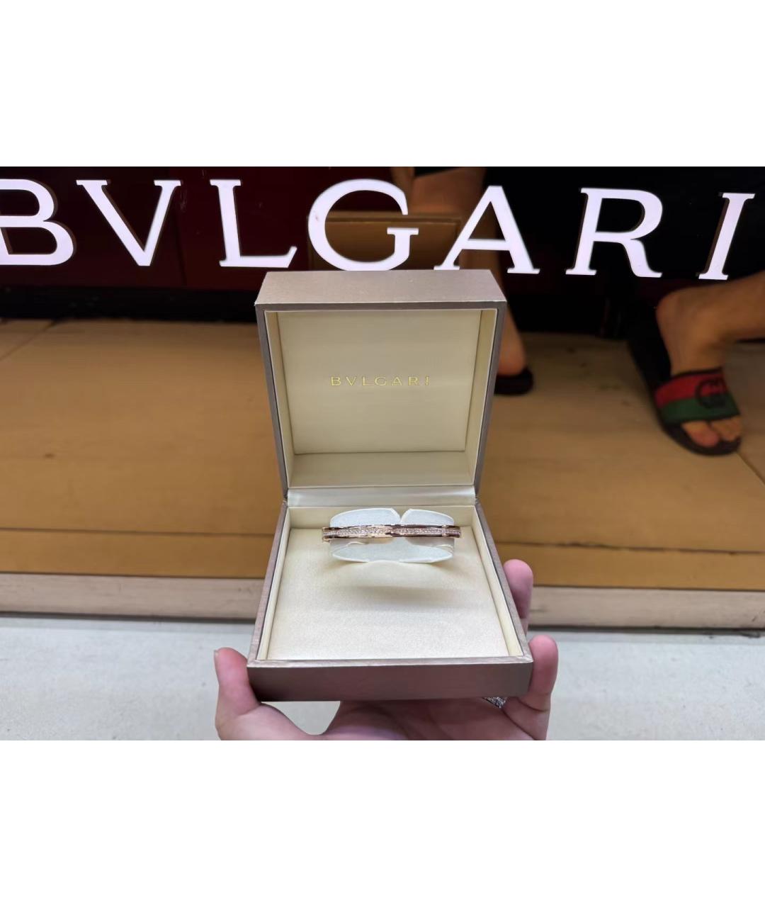 BVLGARI Золотой браслет из розового золота, фото 4