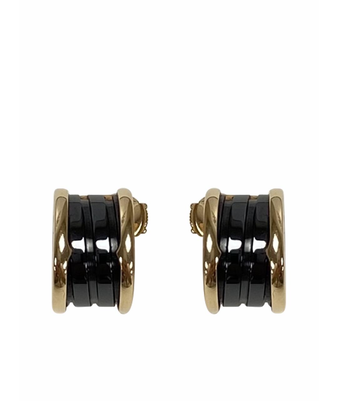 BVLGARI Золотые серьги из розового золота, фото 1