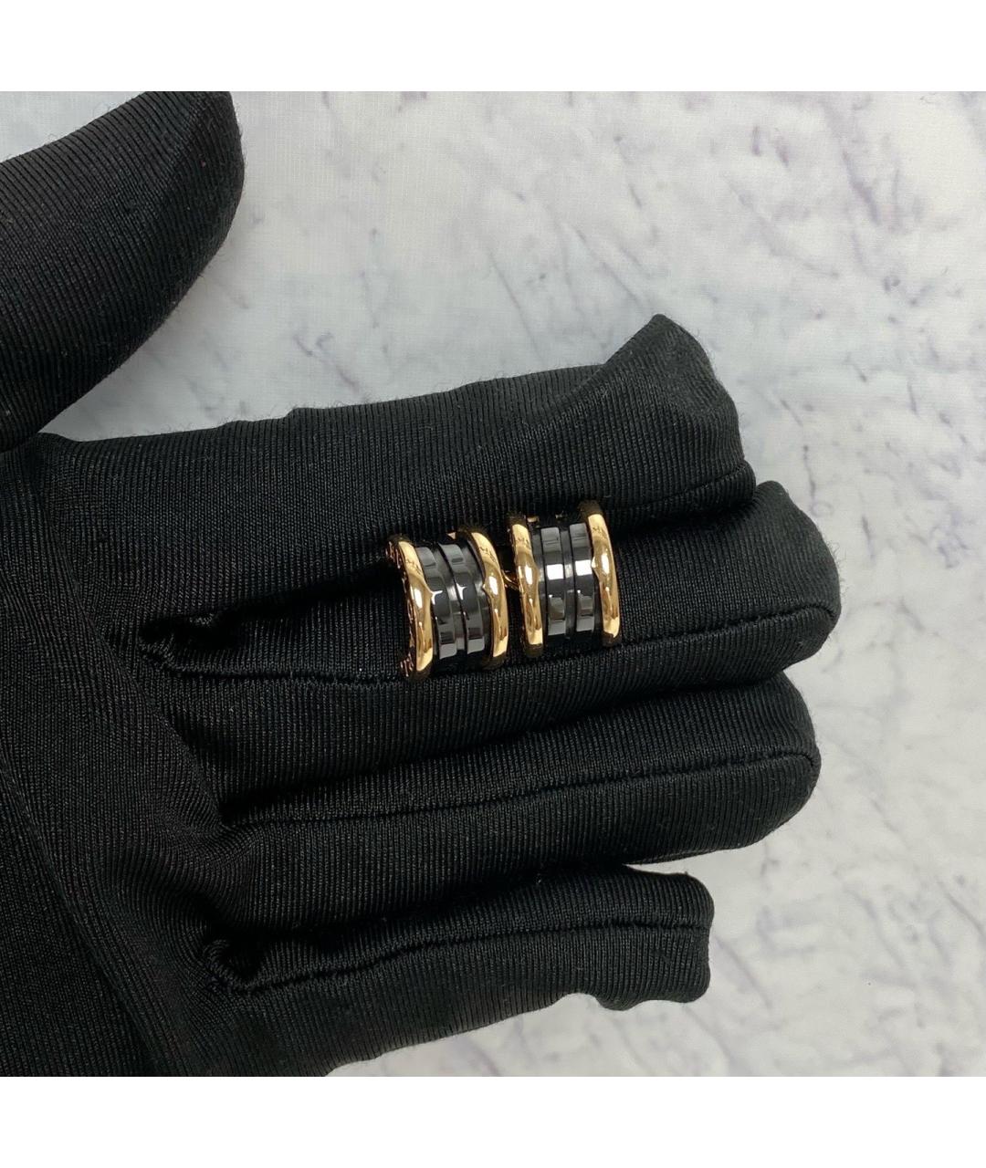 BVLGARI Золотые серьги из розового золота, фото 6