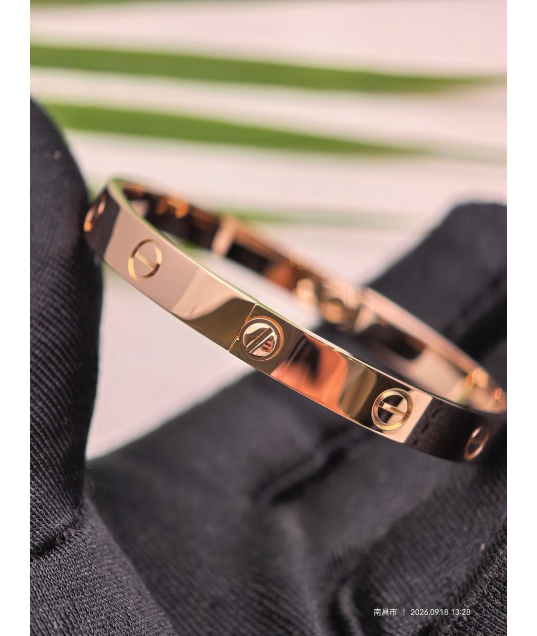 CARTIER Золотой браслет из розового золота, фото 4