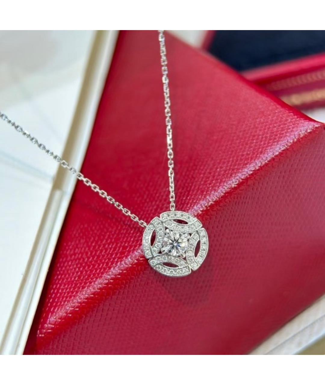 CARTIER Серебряное колье из белого золота, фото 3