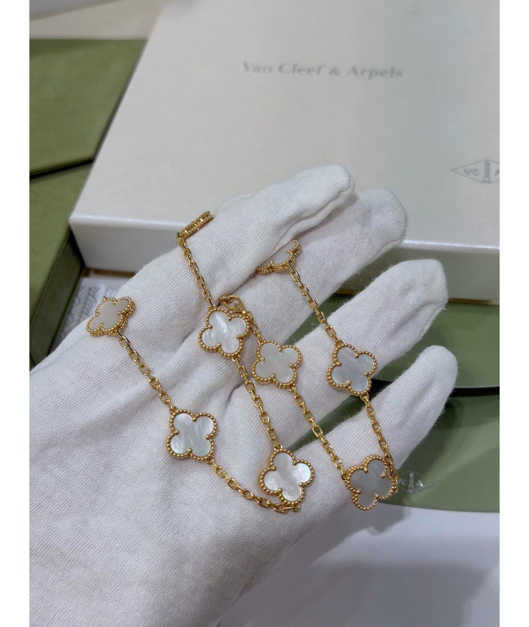 VAN CLEEF & ARPELS Золотое колье из желтого золота, фото 7