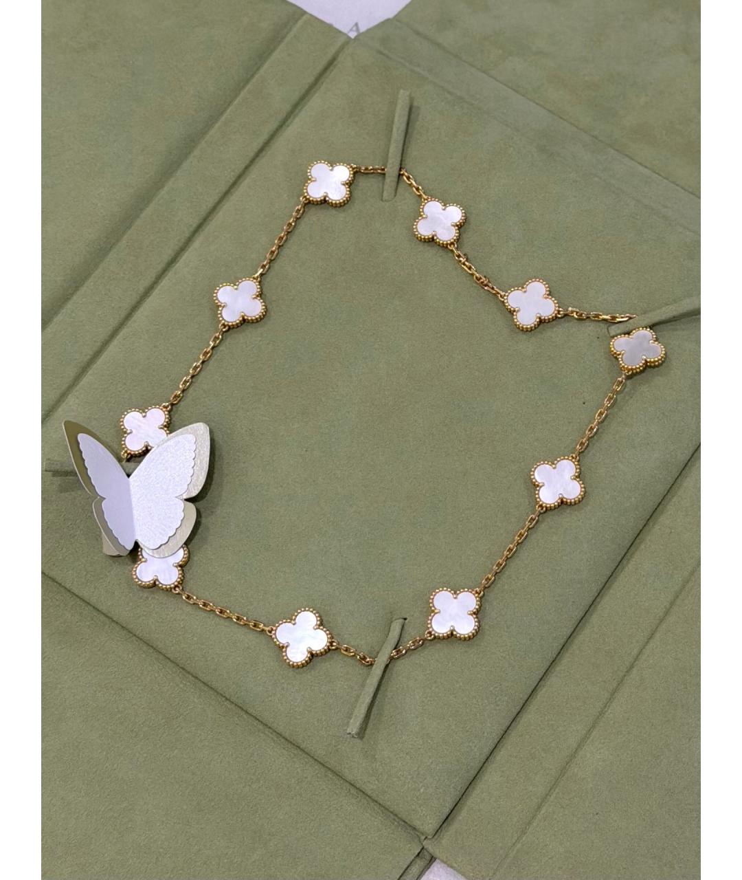 VAN CLEEF & ARPELS Золотое колье из желтого золота, фото 9