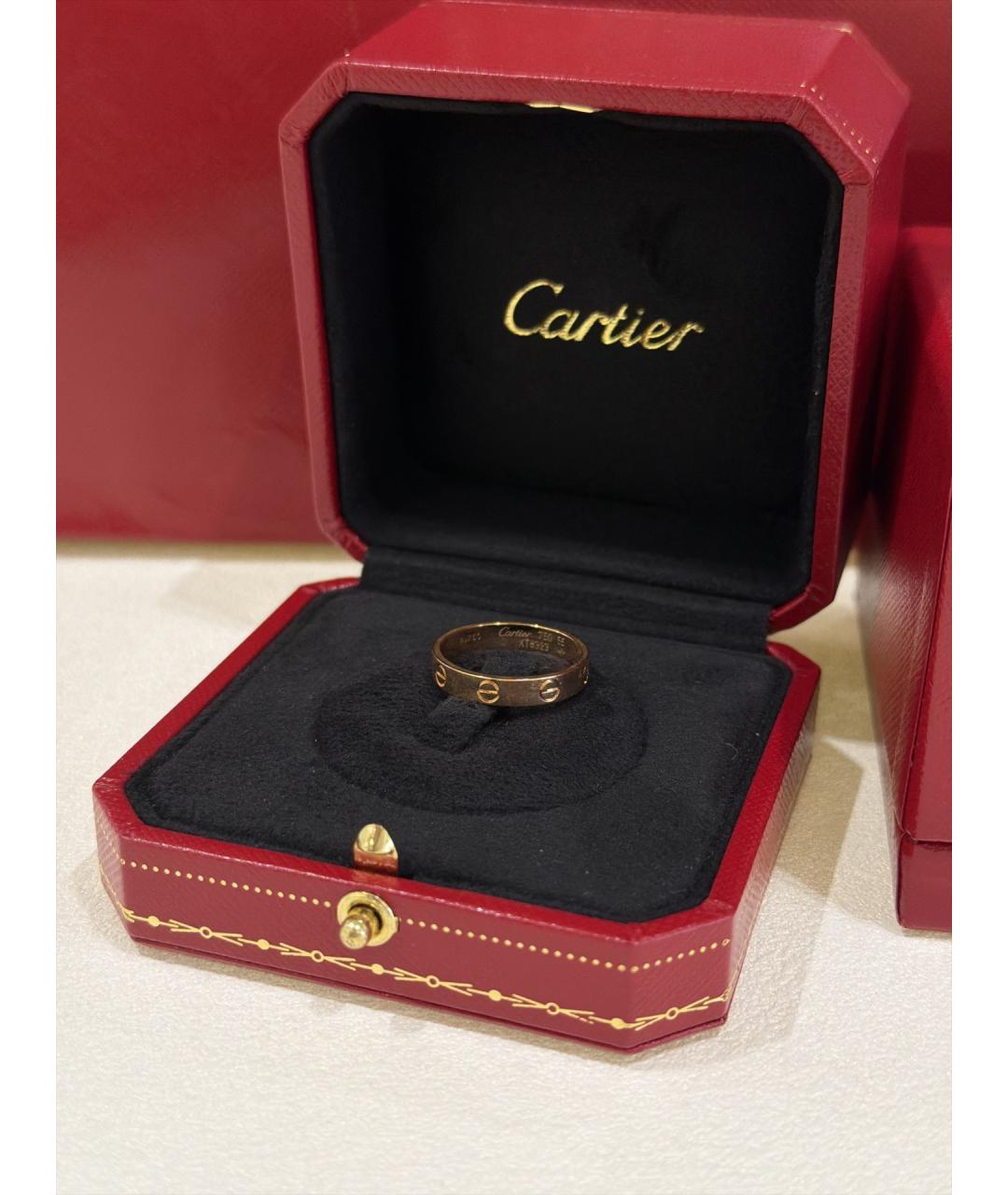 CARTIER Золотое кольцо из розового золота, фото 3