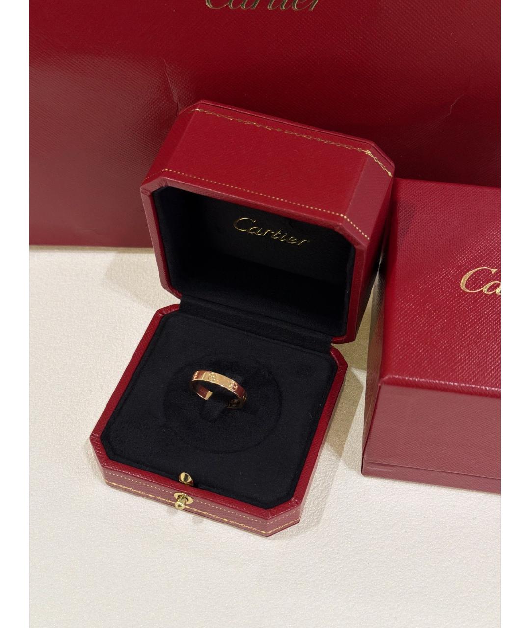 CARTIER Золотое кольцо из розового золота, фото 7
