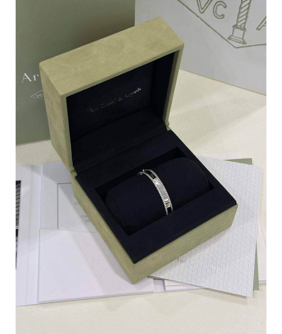 VAN CLEEF & ARPELS Серебряный браслет из белого золота, фото 2