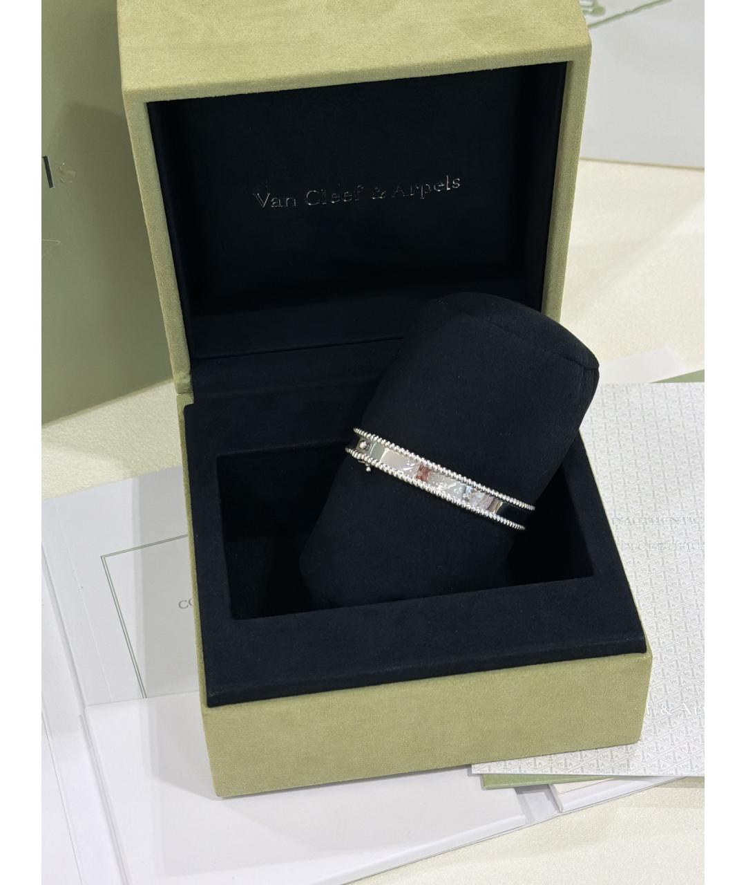 VAN CLEEF & ARPELS Серебряный браслет из белого золота, фото 3