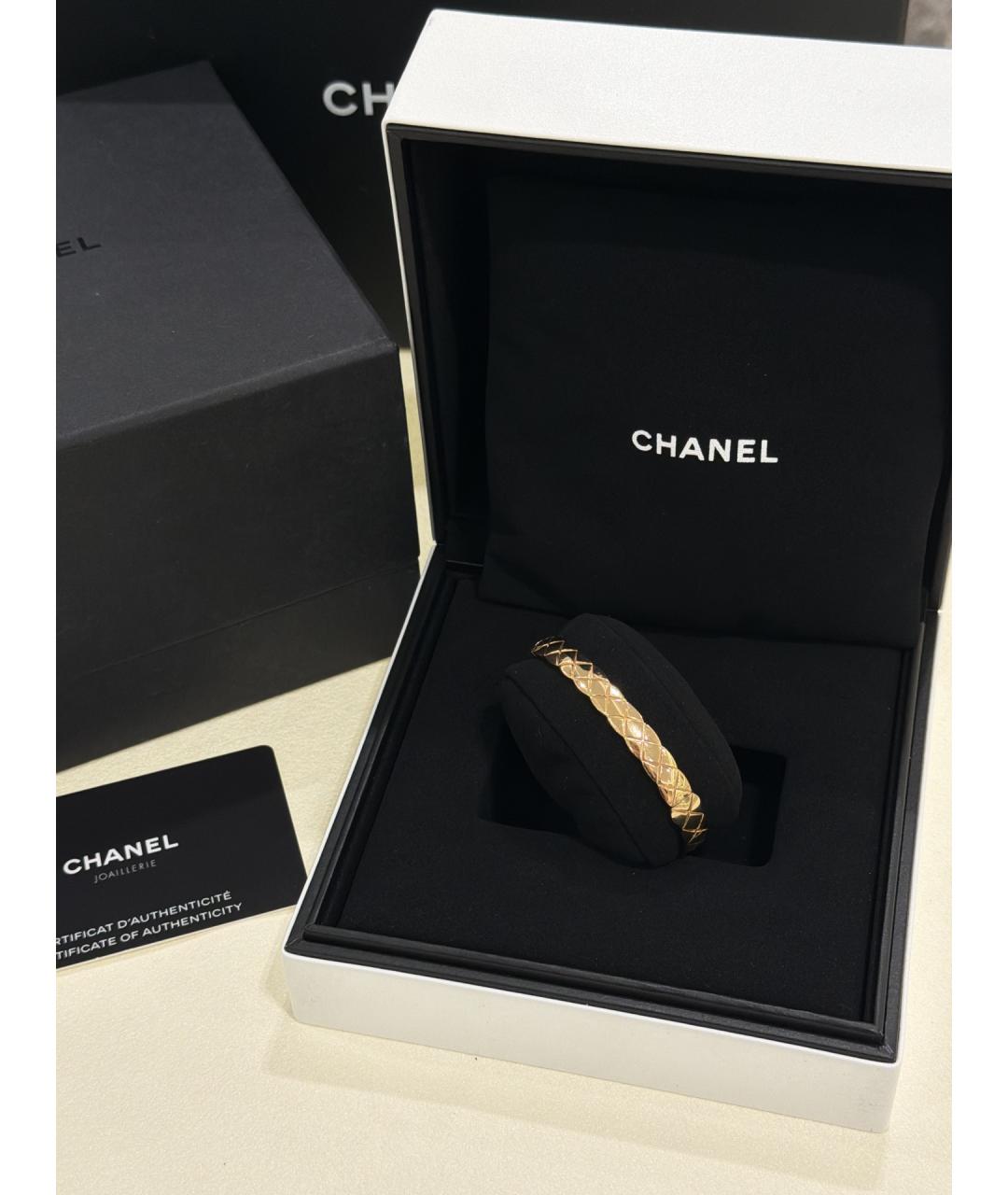 CHANEL Золотой браслет из розового золота, фото 4