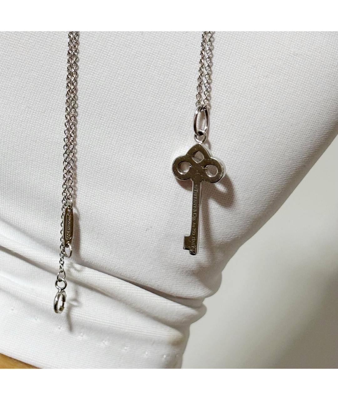 TIFFANY&CO Серебряное колье из белого золота, фото 3