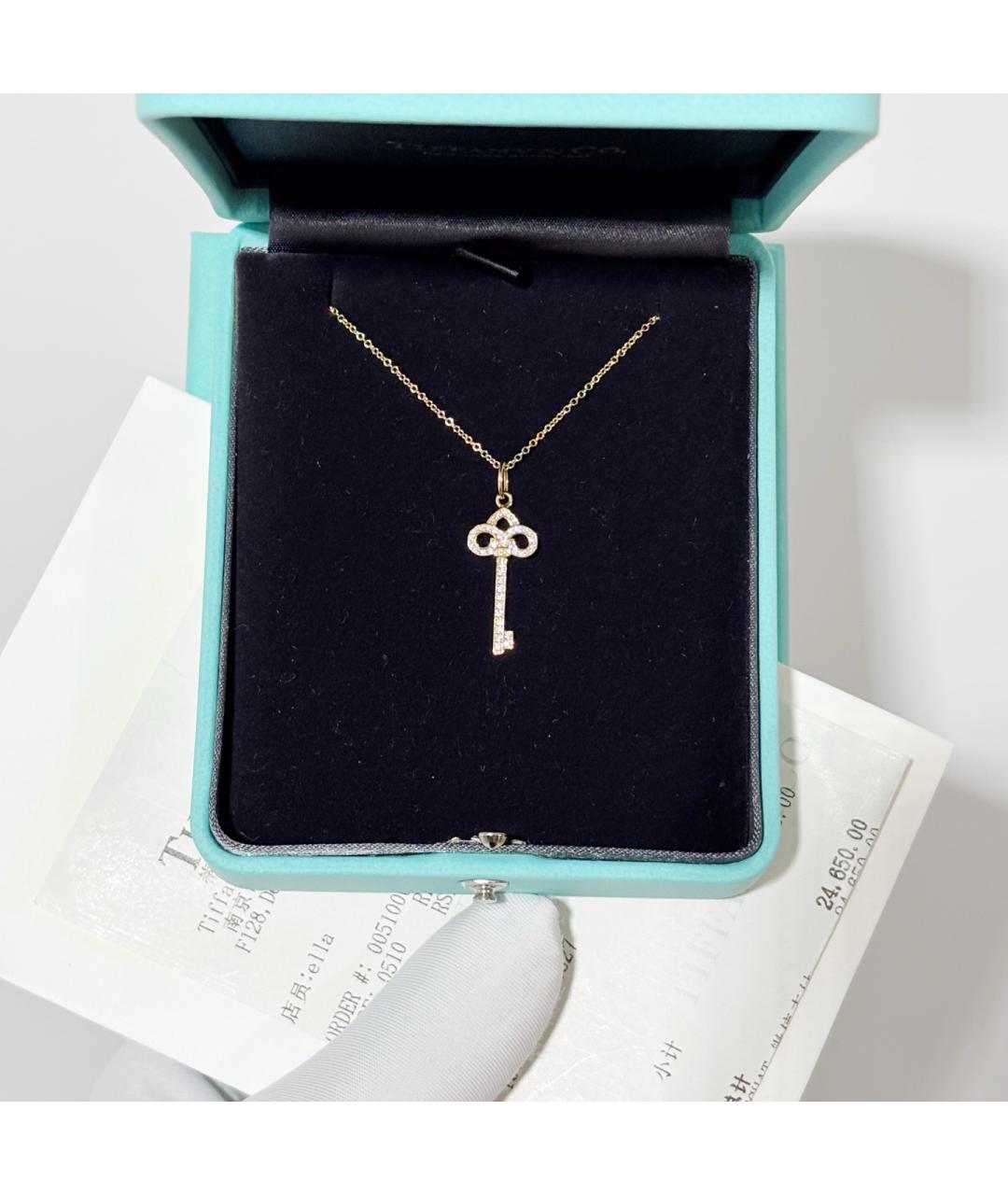 TIFFANY&CO Золотое колье из розового золота, фото 7