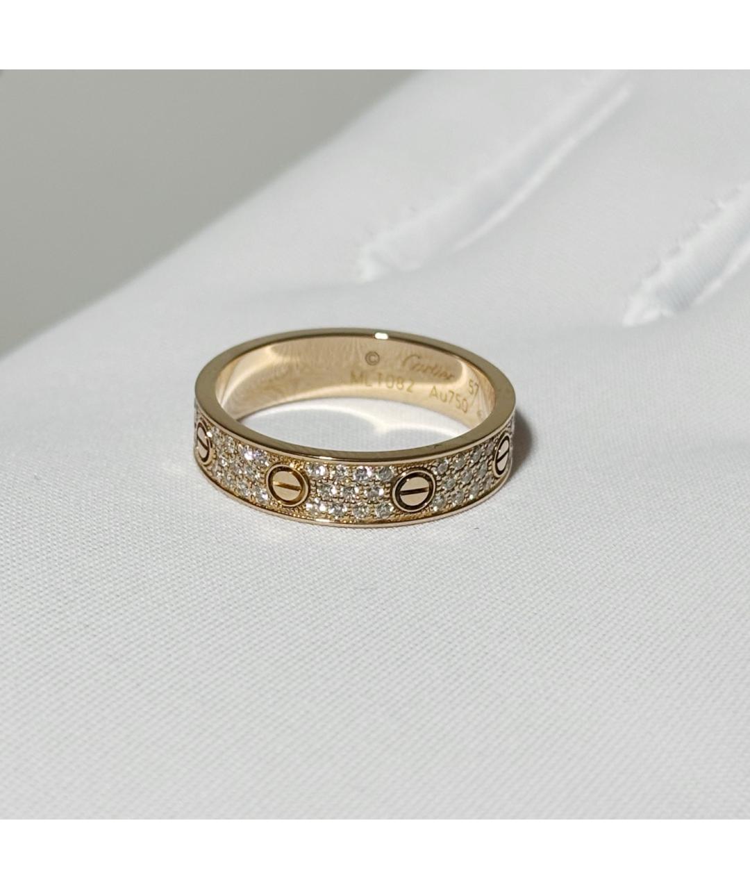 CARTIER Золотое кольцо из розового золота, фото 3