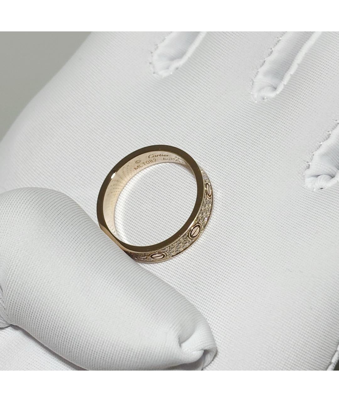 CARTIER Золотое кольцо из розового золота, фото 4