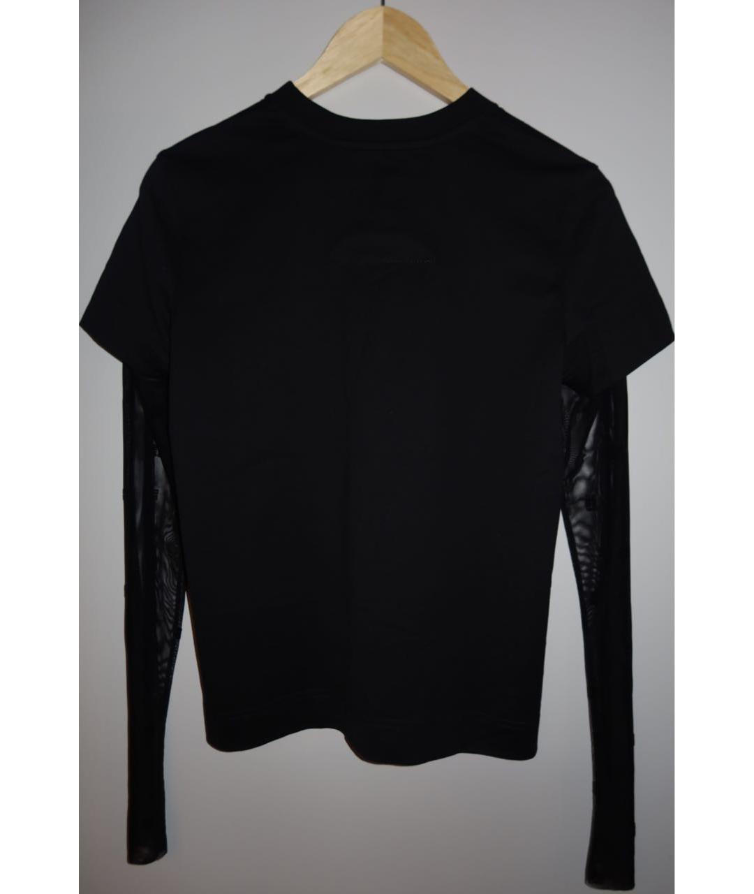 GIVENCHY Черная хлопковая футболка, фото 2