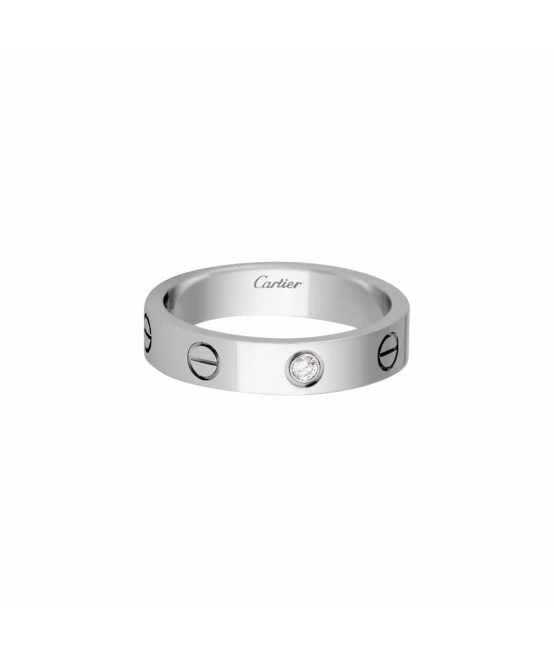 CARTIER Белое кольцо из белого золота, фото 1