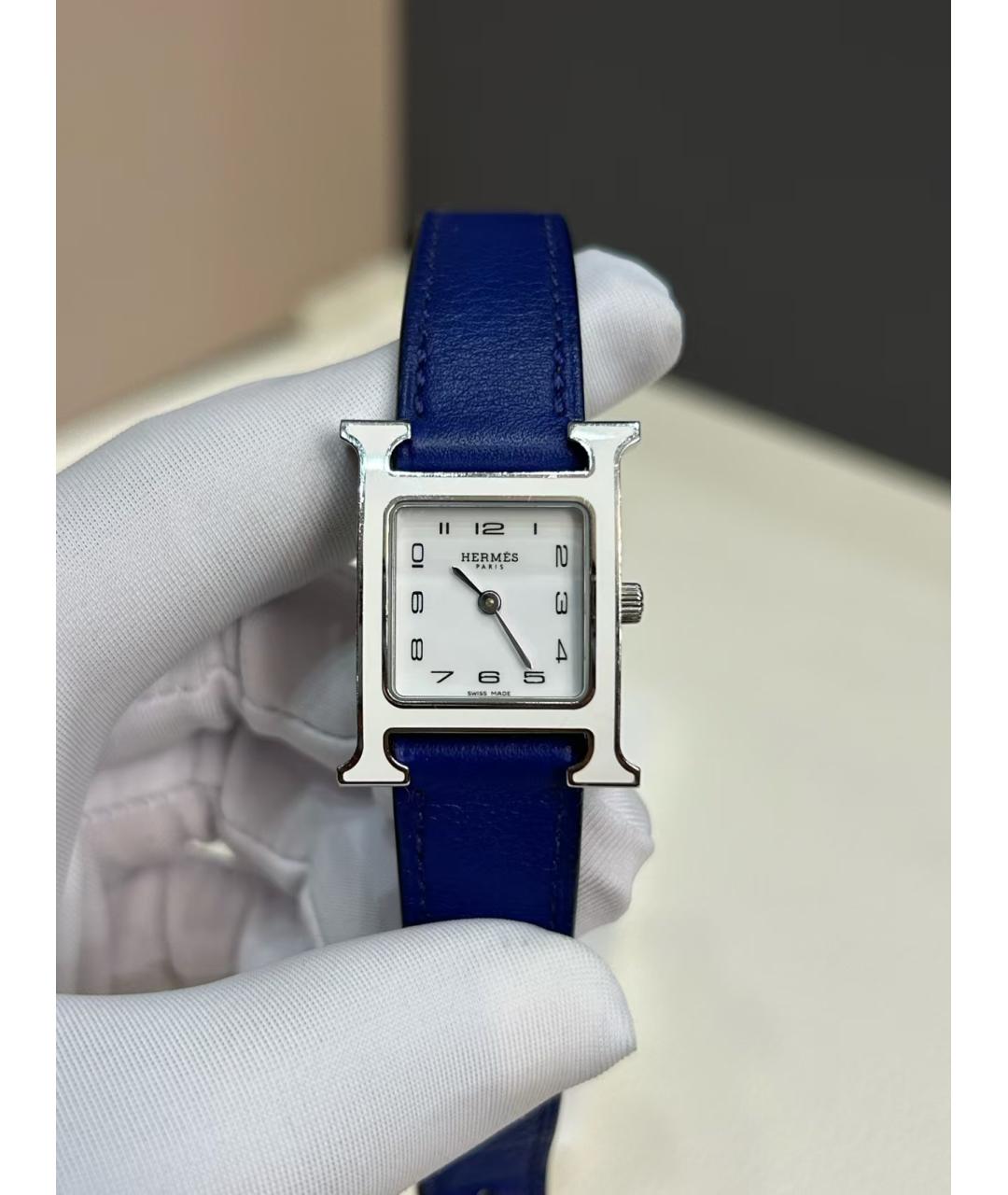 HERMES Серебряные часы, фото 2
