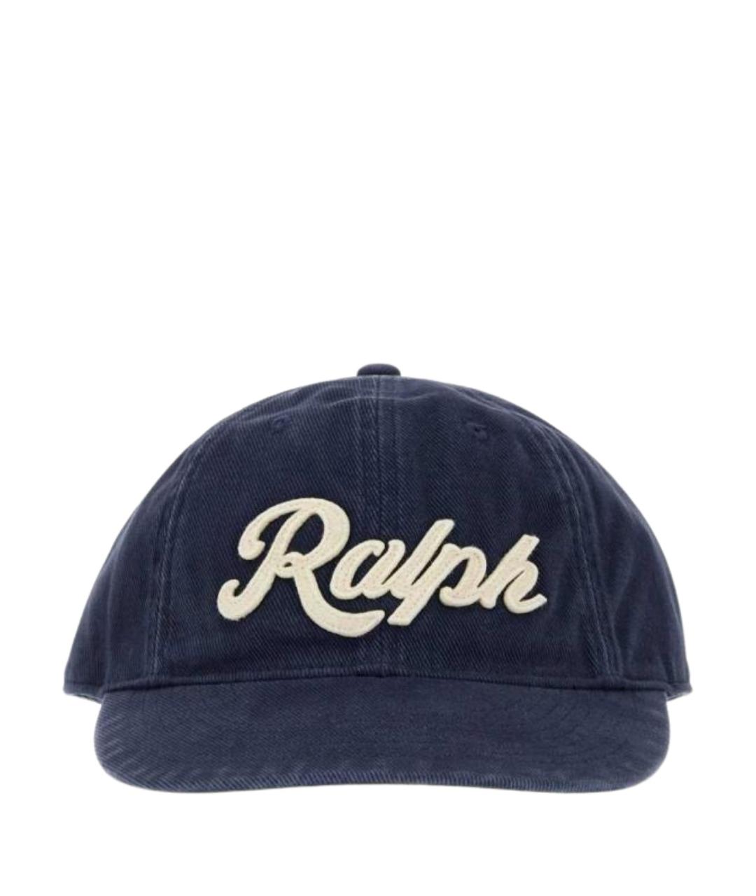 POLO RALPH LAUREN Синяя хлопковая кепка/бейсболка, фото 1