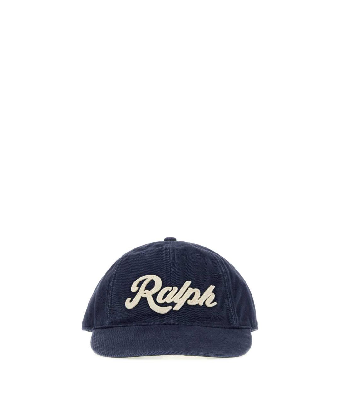 POLO RALPH LAUREN Синяя хлопковая кепка/бейсболка, фото 3